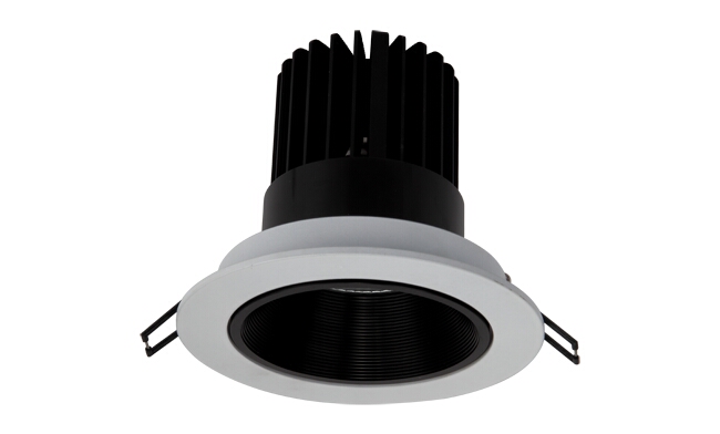 LED 12W  深孔COB嵌燈 可調角度 開孔125mm 黃光白光中性光
