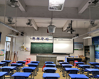 佛山順德勒流大晚小學教室照明改造